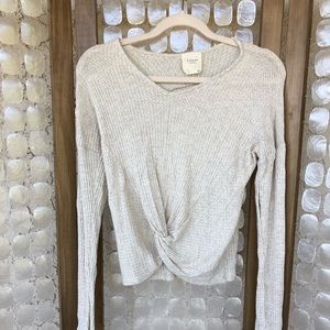 FRONT TIE LONG SLEEVE🪐